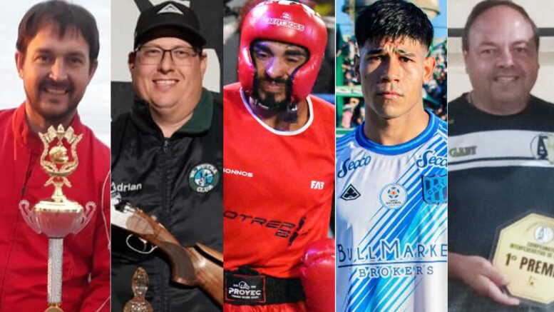 Nicolás Parij (automovilismo), Adrián Cristaldo (tiro), Alexis Torres (boxeo), Agustín Ojeda (consolidación - fútbol) y Manolo Insaurralde (trayectoria - bochas), serán algunos de los distinguidos